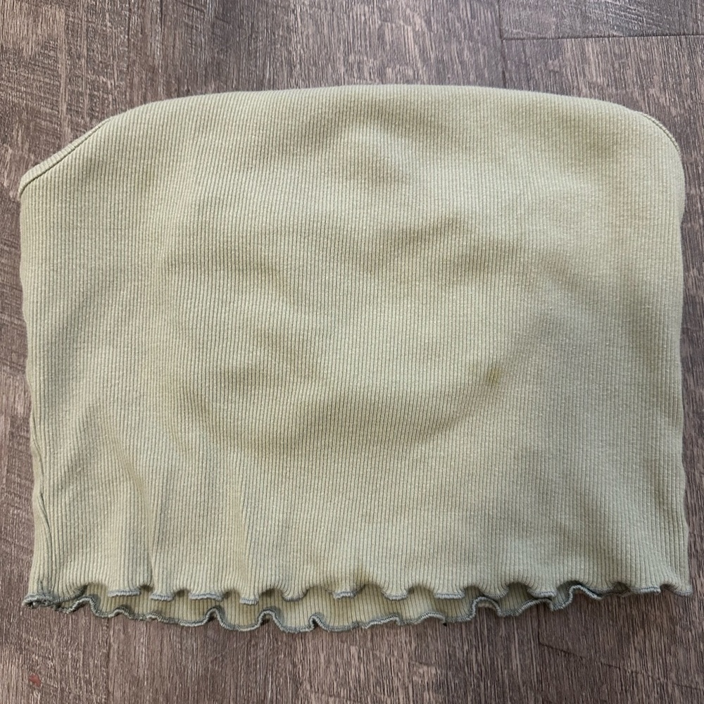 Green medium Tank top cropped